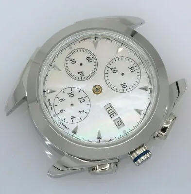 DIY SET For ETA Valjoux 7750 Watch Case + Dial + Hands  Sapphire 38mm 10ATM NEW • $199