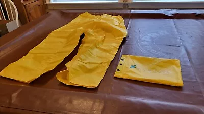 FROGG TOGGS Men's Ultra-Lite2 Waterproof Breathable Rain PANTS  Medium Yellow • $6.45