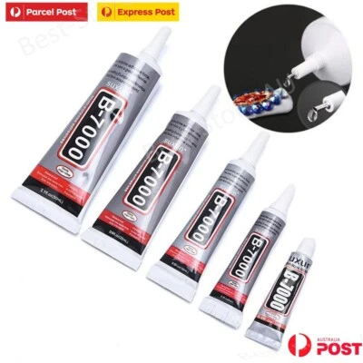 AU Rhinestone Glue Multi-purpose B-7000 B7000 Adhesive Jewelry Nails Glass Phone • $39.98
