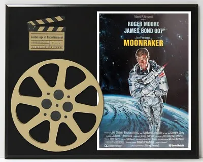 Moonraker   Reproduction Hollywood Movie Reel Display • $89.95