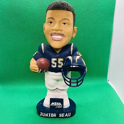 Vtg 1990s Tiania Baul (Junior) Seau Jr. San Diego Chargers NFL Bobblehead RIP • $76.25