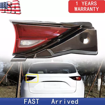 Left Inner Tail Lights For Mazda CX5 CX-5 2017 2018-2021 Rear Brake Lamps Driver • $55.99