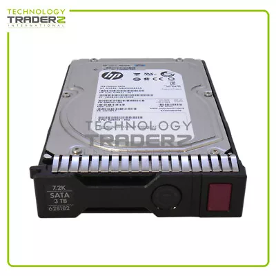 628061-B21 HP 3TB SATA 7.2K SC MDL 6G 3.5  Hard Drive 614827-001 ***Pulled*** • $24.90