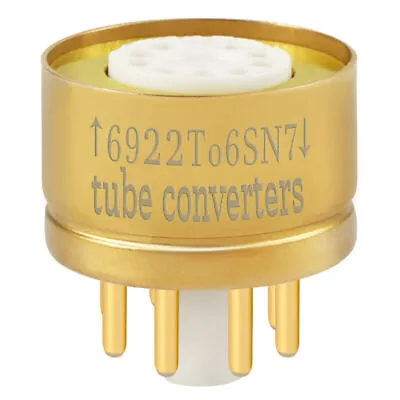 $7.28 • Buy Vacuum Tube Adapter Converter 6922 E88CC To 6SN7 6SL7 CV181 6N8P ECC33 ECC32 AMP