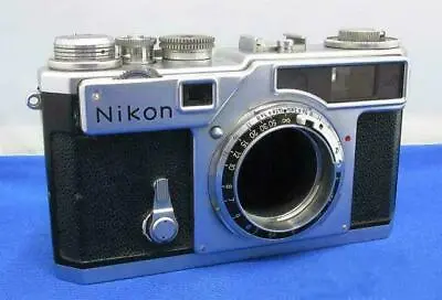 $1651.32 • Buy Nikon SP Body Titanium Curtain 1st Model Film Camera Body Tested Working Ex++