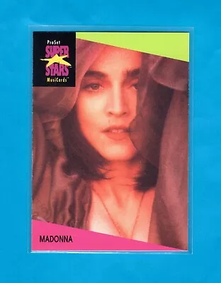 1991 Pro Set SuperStars MusiCards #68 Madonna NM • $1.05