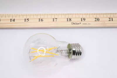 EcoSmart Dimmable LED Light Bulb Glass Clear A19 800lm 3000K 60W 120V • $1.63