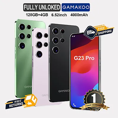 G23 Pro Unlocked Smartphone Cell Phone Android 128GB DualSim Expandable To 256G • $79.59