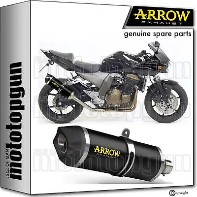 Exhaust Black Aluminium C Race-tech Arrow Kawasaki Z750 Z-750 S 05/06 • $506