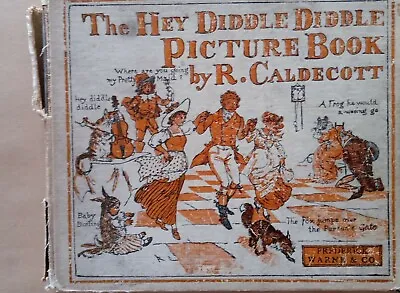 The Hey Diddle Diddle Picture Book By R Caldecott. Hardback  • £2.50