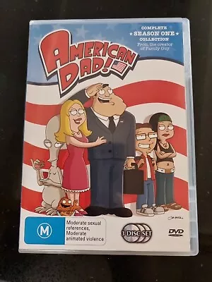 American Dad : Complete Season 1 (DVD 2005) 3 Discs VGC  • $2