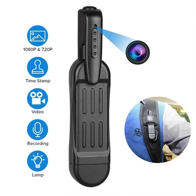 £13.66 • Buy Portable Body Video Recorder Cam Hidden Mini Pocket Pen Camera Wireless Camera