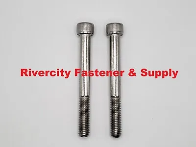 (2) M10-1.5x90 Socket Allen Head Cap Screws Stainless M10x1.5x90 Bolts 10mmx90mm • $11.88