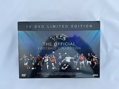 UEFA -The Official Football Collection (10 DVD LIMITED EDITION) SEALED • £9.99