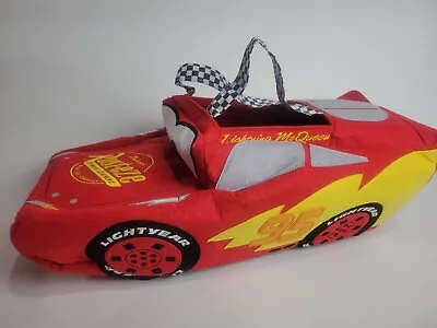 DISNEY PIXAR POTTERY BARN CARS LIGHTNING McQUEEN 3D HALLOWEEN COSTUME Small/Med • $55