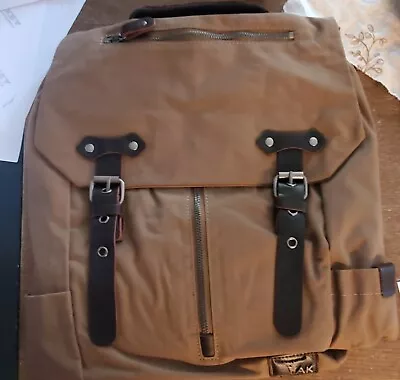 Tek Laptop Bag Backpack Activity Bag - Dark Camel - BRAND NEW • £14.25