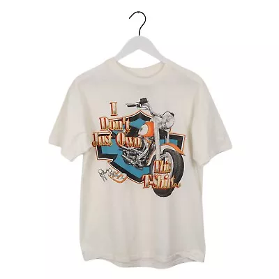 Harley Davidson Biker Vintage 1990 Single Stitch Kansas City T-Shirt Large  • $59.95