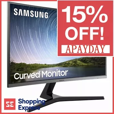 Brand New Samsung 27  LED Curved Gaming Monitor FHD AMD FreeSync 1920x1080 HDMI • $289.95