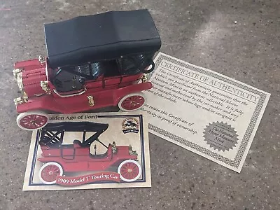 National Motor Museum Mint 1909  Model T Touring Car The Golden Age Of Ford  COA • $13