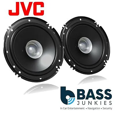 JVC 6.5  16cm 600 Watt Dual Cone Front Door Speakers Fits VW Transporter T5 T5.1 • £34.95