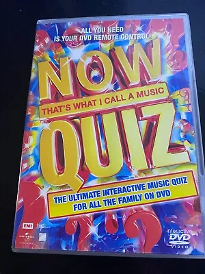 Now Quiz - Now That's What I Call A Music Quiz (DVD 2005) • £1.85