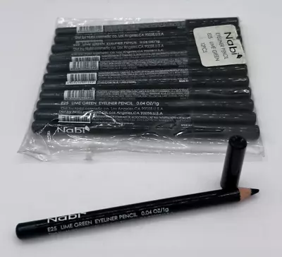 Nabi Eyeliner Pencil E25 Lime Green 0.04 Oz 12 Pack • $13.99