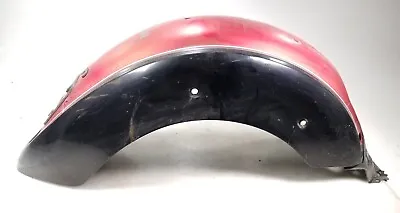 99-09 Yamaha V Star XVS1100 Classic Rear Wheel Fender Black Red Free Shipping • $104.45