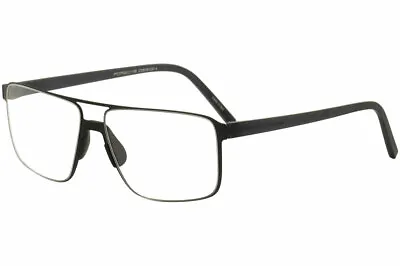 $89.95 • Buy Porsche Design Men's Eyeglasses P'8307 P8307 A Black Full Rim Optical Frame 56mm