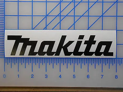 Makita Logo Decal Sticker 7.5  10  18v Lithium Drill Driver Saw Impact Kit • £3.85