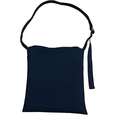 Unisex Black Cordura Messanger Bag Artisan Made 11 X13   • $24.99