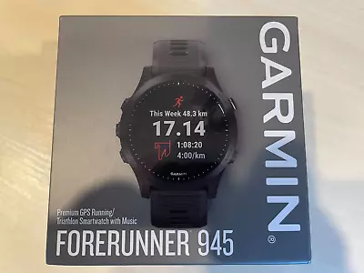 Garmin Forerunner 945 Smart Watch Multi Sport Running Cycling Triathlon RRP $999 • $320