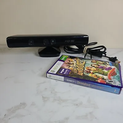 Xbox 360 Kinect 1414 Bundle With 2 New Games Disneyland And Kinect Adventures • $16.99