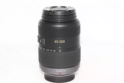 45-200mm F/4.0-5.6 Lumix G Vario Mega O.I.S. Lens (skr-4880) • $159