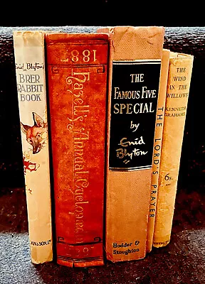 £40 • Buy Victorian 1887-1940s Books Job Lot Inc Wind In Willows Brer Rabbit Famous Five