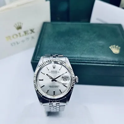 Rolex Vintage Datejust 36 Model: 1601 Box And Papers And RSC Service Card 🔥 • $6300