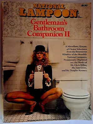 National Lampoon Gentlemans Bathroom Companion II 1977  • £6.30