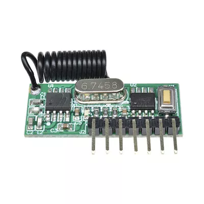 RF Wireless Remote Control Learning 433MHz 4 Channel Decoding Receiver Module • $1.67