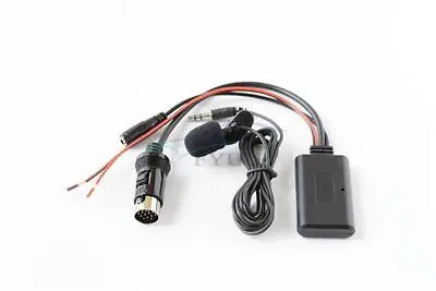 AUX Bluetooth Wireless Car Audio Adapter Microphone For Kenwood 13-pin CD Stereo • $23.39