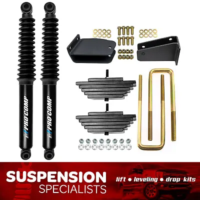 $450.19 • Buy 3  Front Leveling Lift Kit W/ Pro Comp Shocks For 1986-1998 Ford F250 4X4