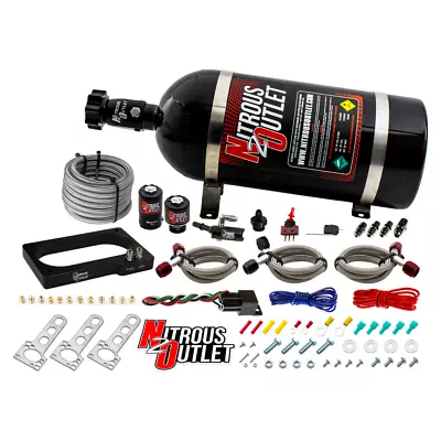 00-10152-15 Nitrous Outlet Ford 2007-2014 GT 500 Mustang Plate Sys- 15 Lb Bottle • $1140.99