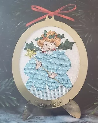 Cross Stitch Angel Kit 1993 Limited Edition P Buckley Moss Ornament • $17.99