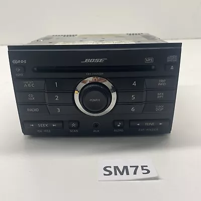 2007 Nissan Maxima Am/fm Bose Radio 6 Cd Disc Player W/ Mp3 28185 Zk31a Oem • $95