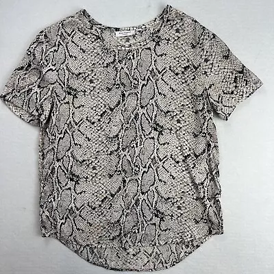 Equipment Femme Womens 100% Silk T-Shirt Size Small • $29.95