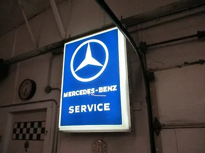 Mercedes Sign - Genuine Mercedes Dealership Sign - Authentic Genuine - $24900 • $24900