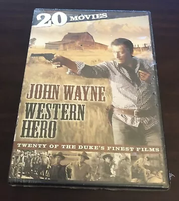 John Wayne: Western Hero - 20 Movie Collection DVD NEW SEALED • $4.40