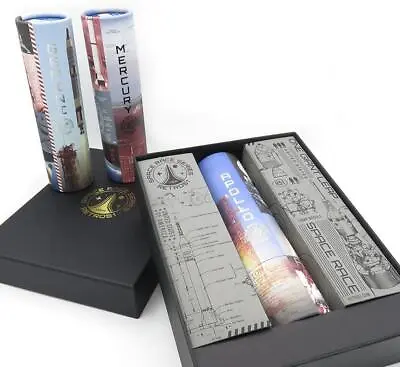 Retro 51 Space Race Series Apollo Gemini & Mercury 3 Pen Box Set • $650