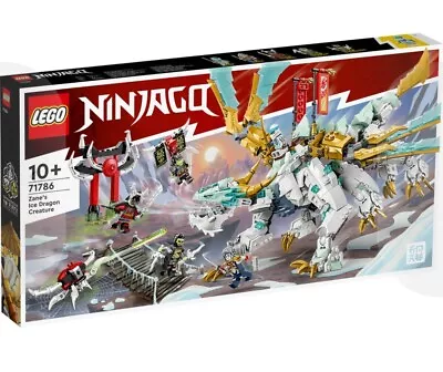 LEGO 71786 Ninjago  Zane's Ice Dragon Creature LEGO Complete SetsPacks Use Code • $107.93