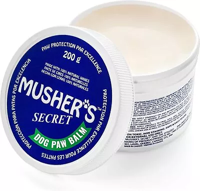 Musher's Secret Dog Paw Wax (7 Oz): All Season Pet Paw Protection Against Heat • $37.99