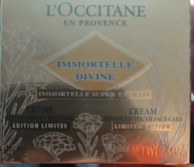 L'Occitane Immortelle Divine Advanced Youth Face Cream 65ml • £63.95
