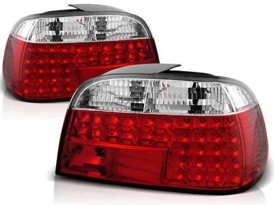 LED Rear Lights For BMW 7 Series E38 Sedan 1994-1999 2000 2001 VR-633 Red White • $237.25